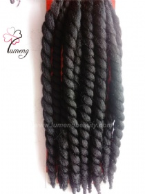 Crochet Braid Hair Extension 12'' 80g Havana Mambo Crochet Senegalese Twist Synthetic Box Braiding Hair crotchet braids