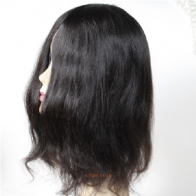 Natural Looking Hair Hand Tied Injection Knot Women Toupee