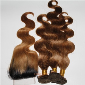 8A Grade T Color Virgin Human Hair Body Wave Hair Weft
