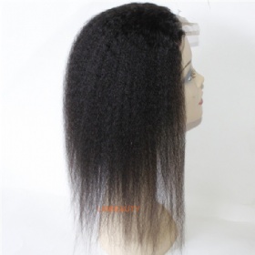 Factory Wholesale Top Quality Kinky Straight Lace Closure Hair Piece