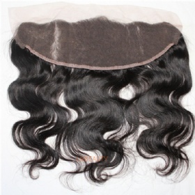 Brazilian Natural Hair Body Wave Lace Frontal