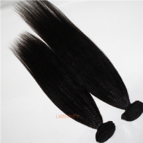 Top Grade Natural Hair Yaki Style Hair Weft