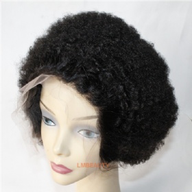Customizable Natural Hair Afro Curl Lace Frontal