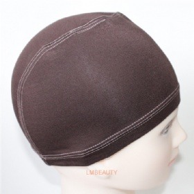 Top Quality Soft Cotton Dome Cap In Brown Color
