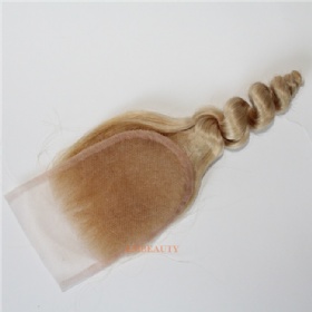 Brazilian Virgin Human Hair Loose Wave Lace Closure